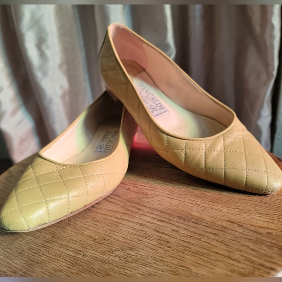 Vintage Pancaldi For Diane B Quilted Flats
